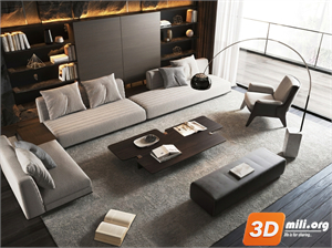 Sofa Minotti Skp Files 